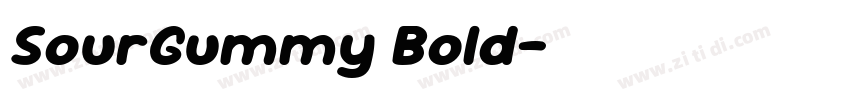 SourGummy Bold字体转换 SourGummy Bold字体转换